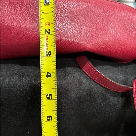 Coach Red Leather Backpack - Picture 9 of 11